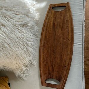 Vintage Wood MCM Chcuterie Board